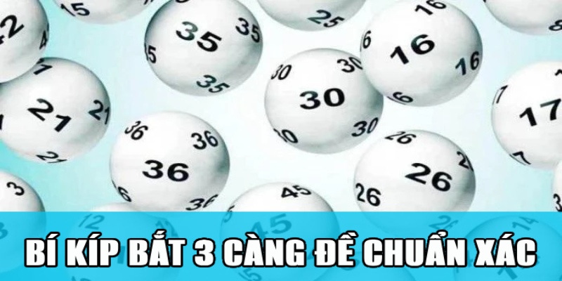 3 Càng Đề Ăn Bao Nhiêu? Cách Soi 3 Càng Đề Thắng Lớn 6 Bí kíp bắt 3 càng đề chuẩn xác kiếm lời hiệu quả